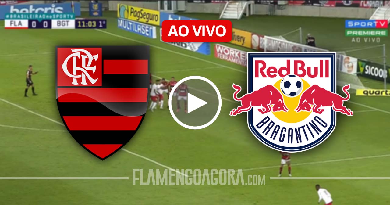 RB Bragantino x Flamengo ao vivo e online, onde assistir, que